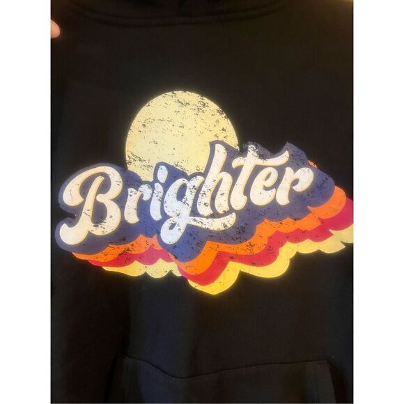 Zyia Active Hoodie Women’s XS Pullover Sweatshirt black “Brighter” (4142) - Picture 2 of 6